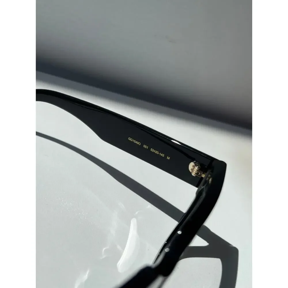 NEW Gucci GG1549O Black Thick Rim Eyeglasses Frames